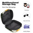 thumbnail image 4 of Daisy Pad Bag Period Bag Small Travel Pouch - Ideal Sanitary Napkin Storage Solution for School - Velvet, Sponge, Oxford Fabric - 4.7x6.6x6.6 in, 4 of 6