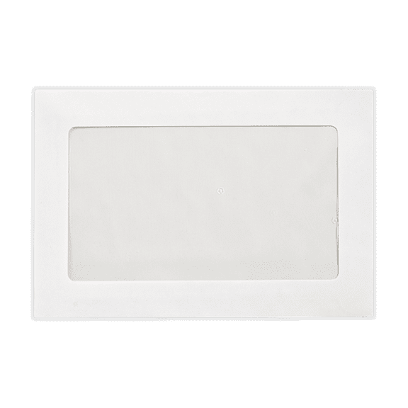LUXPaper 6 x 9 Full Faced Window Envelopes, Bright White, 250/Pack