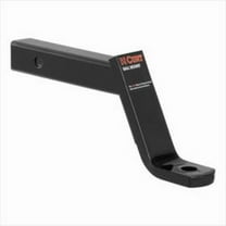 CURT 6in Drop Adjustable Hitch Ball Mount Class III 2 in Receiver, 7500 lbs Tow Capacity