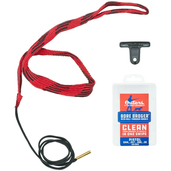 Outers Gun Cleaning Kit, 9mm