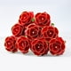 thumbnail image 5 of Inteprter Rosas chapadas en oro de plástico siempre florecientes para un regalo atemporal artesanía exquisita y exquisita Decoración amarillo, 5 of 6