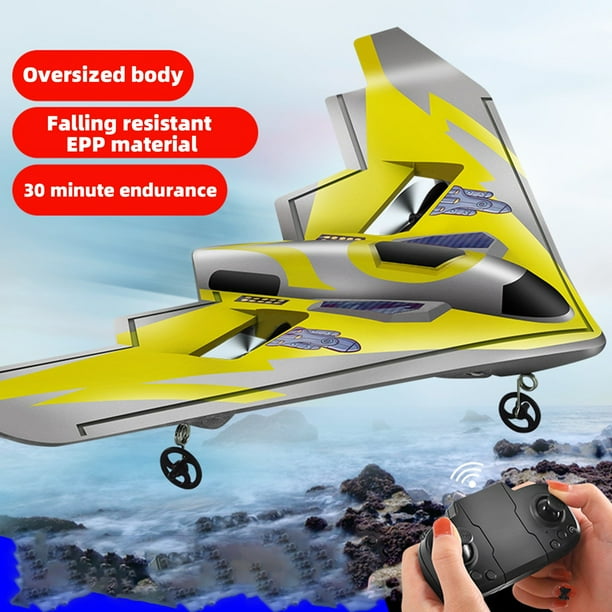 RC Plane Remote Control Spirit Stealth Airplane For Beginners Foam
