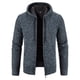 thumbnail image 5 of Suéter con capucha para hombre, abrigo grueso con forro polar, suéter suelto, suéter casual para hombre, cárdigan para hombre, 5 of 6