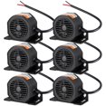 Loadest Reverse Buzzer 1 Pack Truck Backup Alarm, 12V-48V Reverse Alarm Horn, 110dB Back Up ...