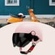 thumbnail image 4 of Casco de motocicleta Cascos de bicicleta para hombres Mujeres Adultos Scooter Desplazamientos Rosa, 4 of 9
