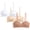 White/Peach/Nude, variant on dELiA*s Girls Bras - 3 Pack Seamless Padded Bras for Teens with Removable Straps