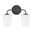 thumbnail image 6 of 853452BK Lark Kline - 24W 2 LED Bath Vanity-11 Inches Tall and 14.25 Inches Wide-Black Finish, 6 of 11