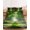 Green, variant on King Size Fitted Sheet Set - Green Trees 3 Piece Bedding Sets 16" Deep Pocket Fitted Sheet with 2 Pillowcases, Forest Art Decor Spring Summer Nature Leaf Brushed Microfiber Hotel Luxury Bed Sheets
