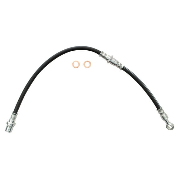 TRQ Front Left Brake Hose BLA62135 Fits Select 1993-2001 Subaru Impreza , 1990-1998 Subaru Legacy