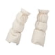 thumbnail image 4 of Calentadores de piernas de invierno para mujer, ajustables, ligeros, prácticos, suaves y largos. Beige Blanco, 4 of 9