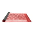 thumbnail image 2 of Ahgly Company Indoor Rectangle Checkered Red Modern Area Rugs, 6' x 9', 2 of 4