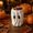 white, variant on Halloween Ghost Ceramic Flowerpot and Candy Storage Bucket, Matte White Resin Ghost Planter, Desktop Halloween Decoration Ornament for Home and Parties