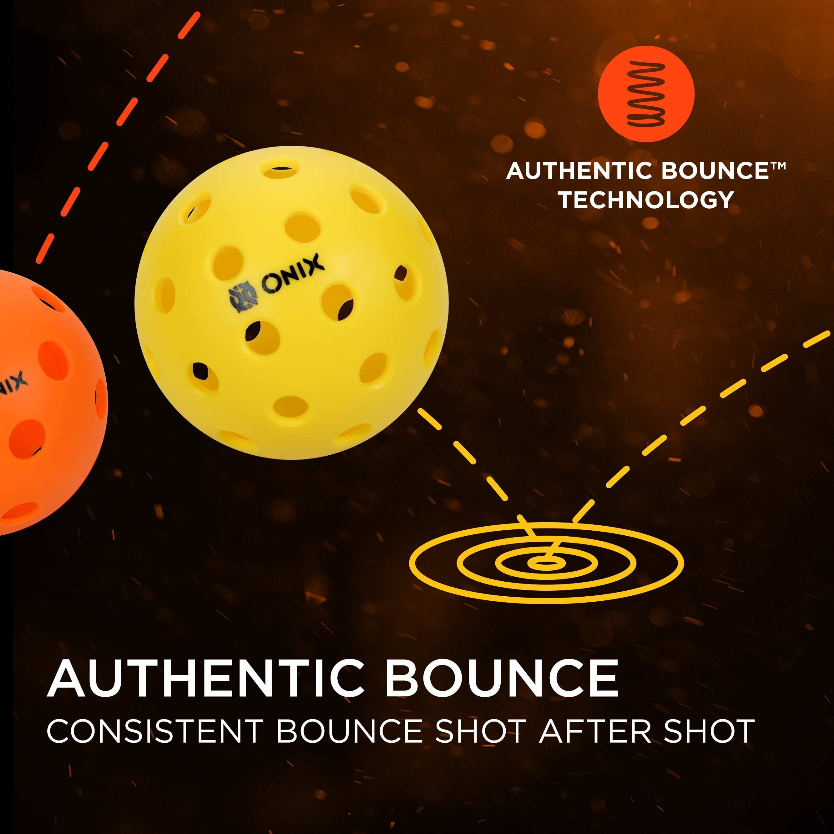 Onix Pure 2 Outdoor Pickleball Balls Weighted Heavier for Extreme Outdoor Conditions
