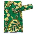 thumbnail image 3 of African Fabric 100% Cotton Ankara Wax Print Fabric soft 6 Yards Cloth for Party Dress, 3 of 5