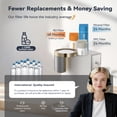 thumbnail image 4 of NatureFlow F4 2nd Countertop RO Water Filter, 10-Stage Filtration, Alkaline Mineral Water, Instant Hot Water, 5 Temp Settings, 4:1 Low Waste, No Installation for Home Kitchen, 4 of 8