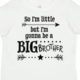 thumbnail image 4 of Inktastic So I'm Little, but I'm Gonna to Be a Big Brother Boys Toddler T-Shirt, 4 of 5