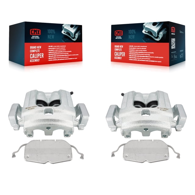CMX Front Disc Brake Caliper Assembly Left Right Side (Driver Passenger) Kit for Car BMW X5 X6 KBC-100205
