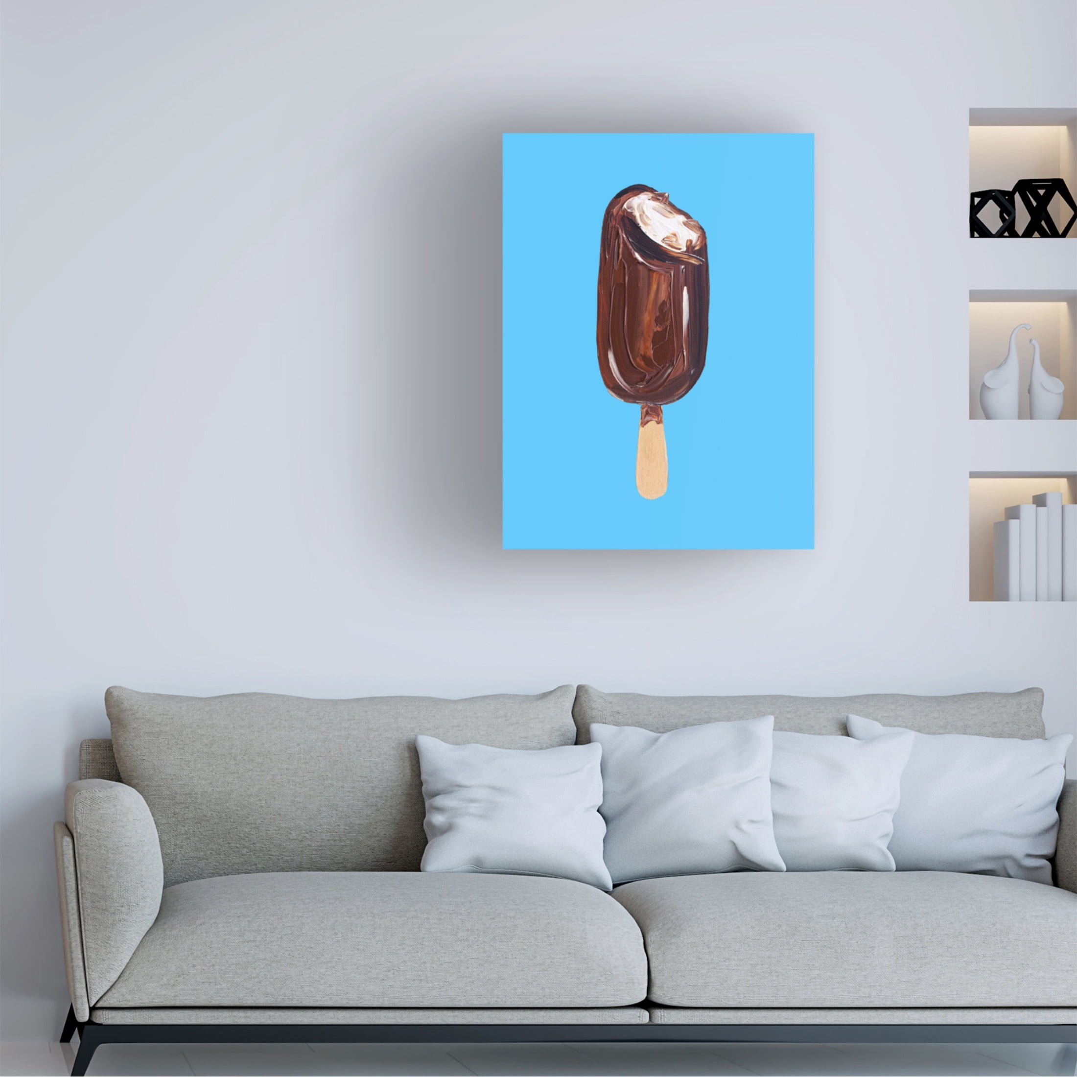 Trademark Fine Art Alice Straker Magnum Ice Cream Canvas Wall Art