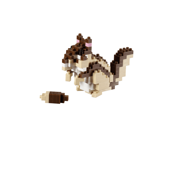 Brixies Brick Model CHIPMUNK 3-D Model Brick Building Kit