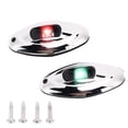 thumbnail image 1 of Boat Navigation Light, Multifunction DC12V Green Red Marine Sailing Signal Lamps  For Pontoon For Skeeters For Yacht, 1 of 8