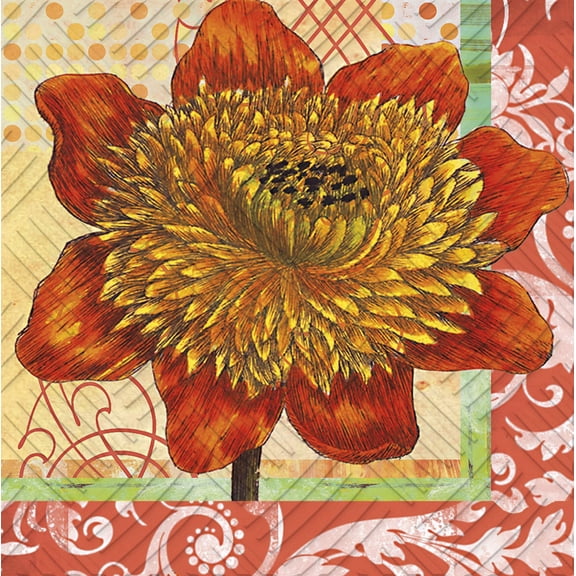 Splendid Posy Paper Cocktail Napkin