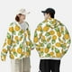 thumbnail image 4 of Fotbe Pineapple Chaqueta con Protección Solar UPF 50+ para Hombre y Mujer, Camisa con Capucha y Bolsillos-Small, 4 of 7