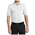 thumbnail image 1 of Mafoose Mens Short Sleeve Rapid Dry Polo Shirt White L, 1 of 7