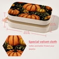 thumbnail image 5 of Thanksgiving Velvet Portable Jewelry Organizer Box with Removable Compartment - Earring Holder and Gift Jewelry Box, 5 of 7