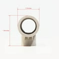 thumbnail image 3 of The ROP Shop (10-Pack) PVC Tee Fitting 1/2" Reducing Threaded Poultry Bird Water Drinker Cup, 3 of 8