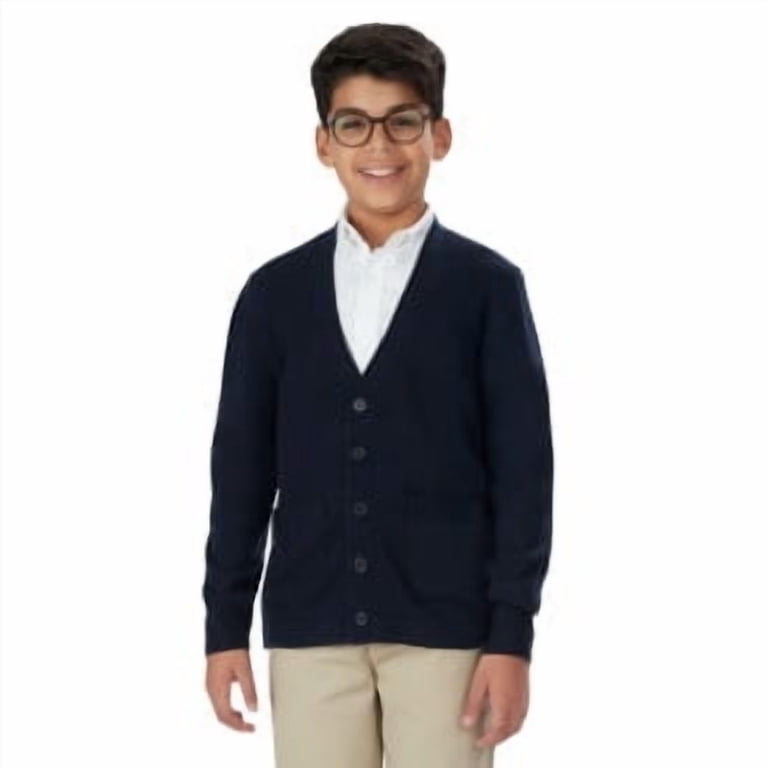 French Toast Boys Anti-Pill V-Neck Cardigan Sweater photo 4