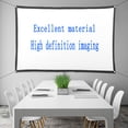 thumbnail image 4 of Workhe 4:3 Ratio Projection Film Indoor Home Theater Wide View Angle Foldable Projection Screen, 92 Inch, 4 of 9