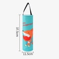 thumbnail image 6 of Cheers.US Canvas Bags Dispenser Organizer for Kitchen Shopping Bag Holder Wall Mounted Grocery Bag Holder,Hanging Garbage Bag Dispenser for Trash Bags Storage, 6 of 7