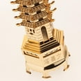 thumbnail image 3 of WLPZXP Aquarium Ornament - ORIENTAL - Pagoda Figurine Gift with Aquarium Decoration - Gold-XL 13 Tier, 3 of 8