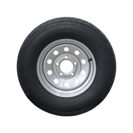 Trailquest 13″ 6 ply Radial Trailer Tire & Wheel – ST 175/80R13 – 5×4.5 Bolt Pattern (Silver Mod) Sansujyuku sansujyuku.com