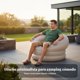 thumbnail image 3 of Abbraccia Sofá inflable para camping, colchón de aire automático portátil, doble reclinable, siesta de ocio, 3 of 6