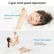 Ludlz Home Office Mini Electric USB Bladeless 2 Speed Desktop Air Cooling Tower Fan
