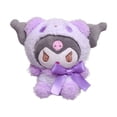 thumbnail image 4 of Sanrio 10cm Kuromi My Melody Kt Cat Pc perro Hello Kitty llavero Anime figura de felpa colgante accesorios lindos animales Juguetes, 4 of 4