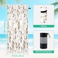 BZSMCE Soft Star Swirl Design For Beach Towel with Wind-Resistant ...