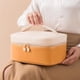 thumbnail image 1 of Bolsas de almacenamiento de cosméticos Fernando bolsa de aseo portátil Amarillo beis, 1 of 8