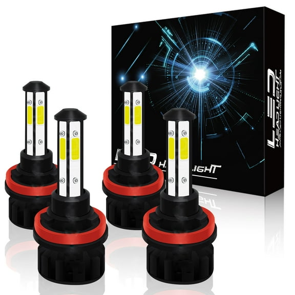 H9/H11 High Beam & H11 Low Beam LED Headlight Bulbs Combo Kit for 2007-2018 Nissan Altima