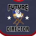 thumbnail image 4 of Inktastic Future Movie Film Director Boys or Girls Baby Bib, 4 of 4