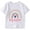 White-11, variant on Girls' Big Sister T-Shirt Soft and Comfortable Casual Crew Neck Short Sleeves Children's Top Perfect for Play and Outings