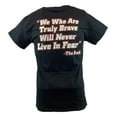 thumbnail image 6 of The Rock Just Bring It Never Live In Fear Tribute Mens Black T-shirt 3XL, 6 of 6