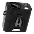 thumbnail image 1 of Ventilador de cuello con clip para la cintura, 5 velocidades, ajustable, portátil, recargable por USB negro, 1 of 9