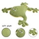 thumbnail image 4 of Peluche Huniupore con forma de rana verde grande de peluche, 100 cm, 4 of 7
