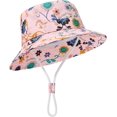 thumbnail image 1 of UPF 50+ Beach Baby Sun Hat Sun Protection Cute Wide Brim Summer Baby Boy Bucket Hats Toddler Sun Hats for Girl, 1 of 5