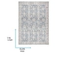 thumbnail image 2 of Livabliss x Vivir Mary Vintage Area Rug, 5'2" x 7', Gray, (5' x 7'), 2 of 5