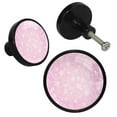 thumbnail image 2 of 4 Pcs Cherry Blossom Knobs for Kitchen Cabinet Cupboard Dresser Bookcase Drawer Pulls Handles Round Home Decor, 2 of 5
