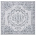 thumbnail image 2 of SAFAVIEH Journey Frederick Oriental Machine Washable Area Rug, Light Grey/Dark Grey, 6'7" x 6'7" Square, 2 of 13