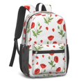 thumbnail image 2 of Pioneer Flower Floral Print Pattern 17" School Backpacks for Teens,Waterproof Oxford Fabric,S-Shape Padded Straps for School,Travel,Hiking,Camping, 2 of 6